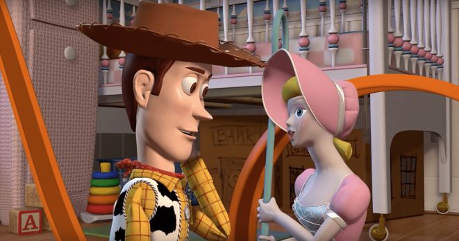 Toy Story 4: Unikl obrázek, na kterém se vrací Woodyho láska Pastýřka