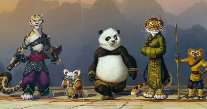 Shrek, Škyťák i Kung Fu Panda: 5 nepoužitých concept artů DreamWorks